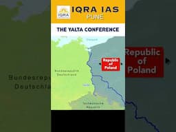 Yalta Conference Ojha Sir #iqraias #upsc #coldwar #pune