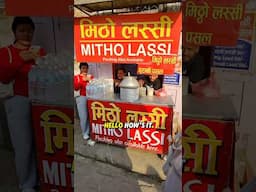 Delicious Nepali Lassi 🇳🇵 #shorts #nepal #nepali