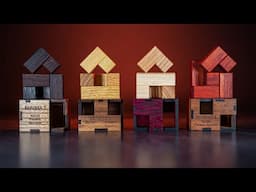 4 Wooden Puzzles – Simple Look, Brutal Challenge!