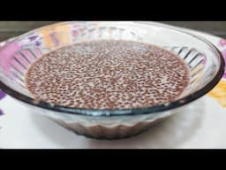 Chia Chocolate Pudding #chiachocolatepudding