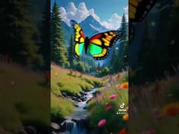 Springtime Magic #springtimemsgic #mountainsinspring #wildflowers #butterflies