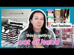 The DARK SIDE of "haul culture" | what influencers don't tell you