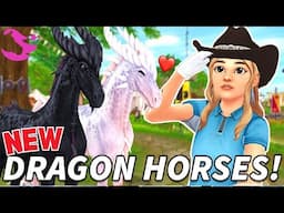 *NEW* MAGICAL DRAGON HORSES RYUME & KEIMA IN STAR STABLE!!