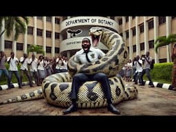 ANACONDA! FINAL YEAR STUDENTS PROJECT GONE WRONG #Africantales #Storytelling #tales