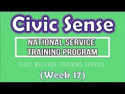 NSTP2   (CWTS) - Civic Sense (Week 17)