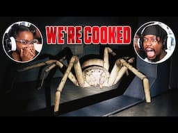 I made my girlfriend play an Arachnophobe's WORST nightmare