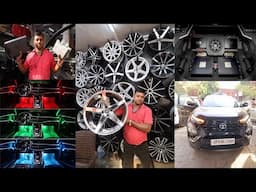 Tata harrier modified 2025 | Tata Harrier Music System Upgrade 😱🔥| Tata Harrier Alloy Wheels🔥