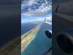 This is United’s Island Hopper flight to the most remote islands in the Pacific