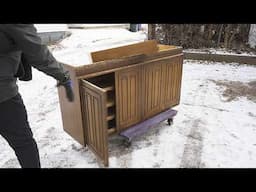 2nd Time's A Charm | Restoration Of A Tired Old Credenza