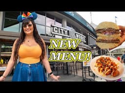 City Works LIMITED TIME MENU 🍻 Disney Springs food review 2025