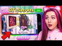 Can This NEW DTI APP Reveal ALL Of The SECRETS & TRICKS? | ROBLOX Dress to Impress APP