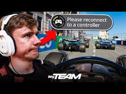 MY FORCE FEEDBACK KEEPS CUTTING OUT - F1 25 My Team Career #8