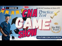 🚨 CNA Game Show! Emergency Response & CNA Observations 🏥 | 4YourCNA | 6/3/25