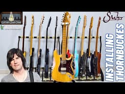 Installing Suhr Thornbuckers On My Warmoth HH Partscaster | Pete Thorn Signature Pickups