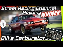 SRC “Turbo” Mustang WINNER!  Huge problem we gotta fix NOW!!!!!!@StreetRacingChannel ​⁠