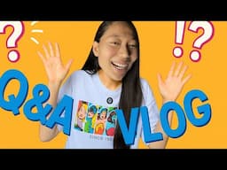 Q&A VLOG! Our Age Gap? Job?