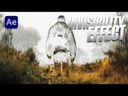 Invisibility Effect - After Effects Tutorial