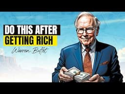 If You Ever Become Rich All of a Sudden, Do These Things – Warren Buffett