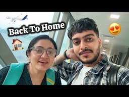 Sibbu Ko Leke Wapis Ghar Aagya 😢 Ab Jayenge Honeymoon Par 😍❤️ Rachit Rojha Vlogs