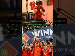 PORTUGAL WINS NATIONS LEAGUE #portugal #spain #nationsleague