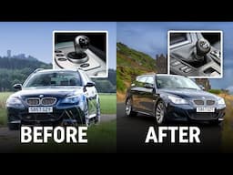 Full Build – Improving Our V10 BMW M5 With a Manual Gearbox!