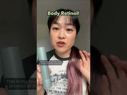 Retinol for the body #skincare