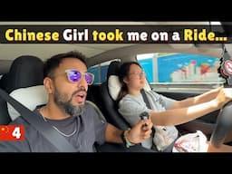 SHE Picked me up in a TESLA & taught me CHINESE 🇨🇳