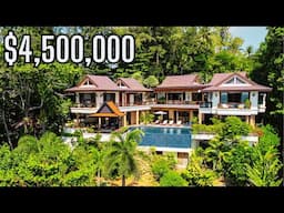 Touring An Incredible $4.5M Oceanfront Villa In Phuket Thailand - Phuket Luxury Villa Tour