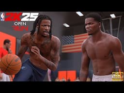 Ant Edwards & Ja Morant CLASH at The PHHacility Open Runs🔥 | NBA 2K25 Open Run Mode