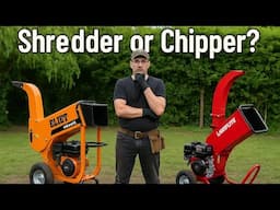 Shredder vs Chipper: Which One Do You Really Need?