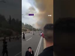 Wildfire panic in Jerusalem