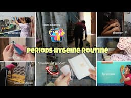 PERIODS HYGEINE ROUTINE😍✨| Hacks Every Girl Must Know🎀#morningroutine #periods #hygiene #school