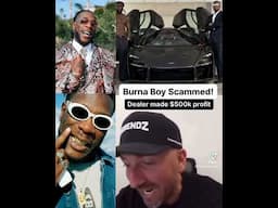 Dive into the scandalous tale of Burna Boy's deception—watch, like, and share to uncover how a car