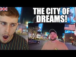 Brit Reacts to British Guy's First Time in Las Vegas