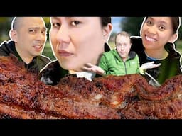 Pinoy Family Teaches Me An AWESOME CHIBOG!