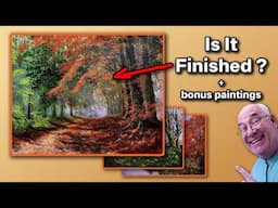 Transform Your Art: Fixing Your Bob Ross Paintings After They’ve Dried!