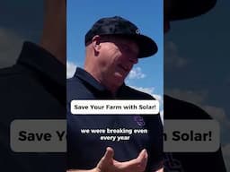 What are the Financial Advantages of #SolarFarms? #solarfarmingbusiness #agrivoltaics