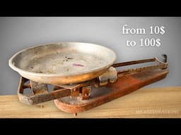 Restoration of an Old Rusty Scale