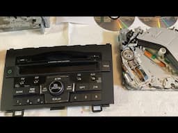 Removing CDs from a fried CD changer (from a Honda CRV)