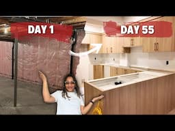 Unbelievable Progress! Our Basement Renovation in Just 55 Days 😱