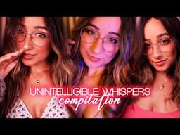 ASMR | Unintelligible Whispers Compilation 💕 (2+ HOURS)