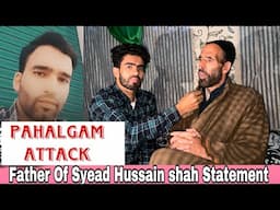 Pahalgam Attack Mai Shaheed Houa 😭Father statement || kis Ki Jan bachaye
