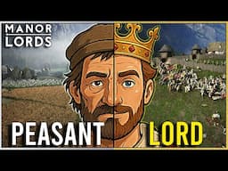 Building Out the Entire Mountain Valley - Manor Lords Full Gameplay Movie