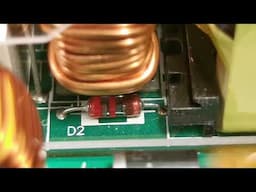 Diode sparking in the power supply?