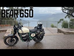 Royal Enfield Bear 650 stubby levers and first 500km done!!