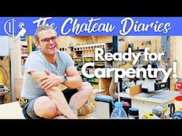 Amaury’s FINISHED his New Workshop at the Chateau! 🛠️🏰