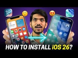 iOS 26 Update Aur Install Kaise Kare On iPhone - How To Download iOS 26 Beta 🔥