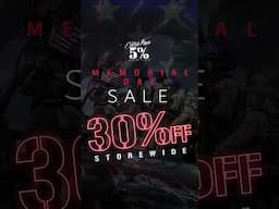 Memorial Day Sale #5percentnutrition #memorialday #USA #America #Military #Memorial #Freedom #Honor