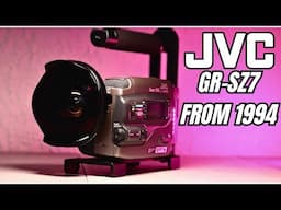 JVC GR-SZ7 Super VHS-C Camcorder From 1994