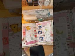 ✂️ junk journal with me 🎞️ #youtubeshorts #junkjournal #junkjournalideas #scrapbooking
